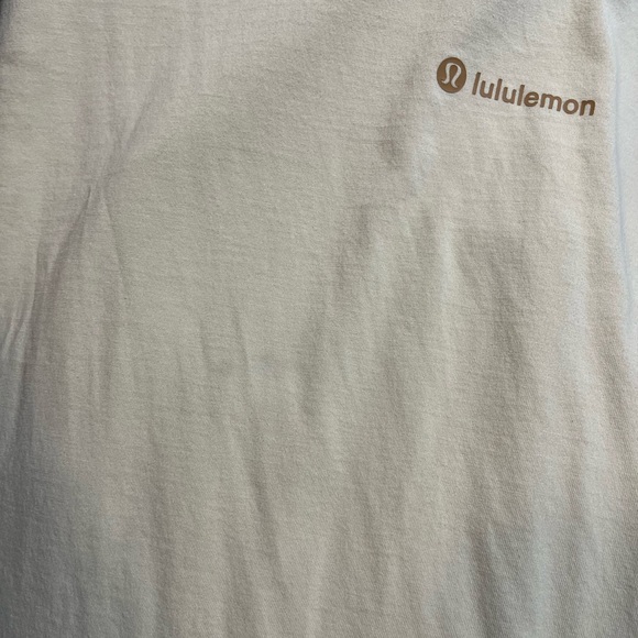 lululemon athletica Beige Muscle Tee - Picture 3 of 3